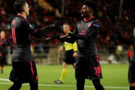  Europa League: Resurgent  Gunners outclass Ostersund to keep title hopes alive