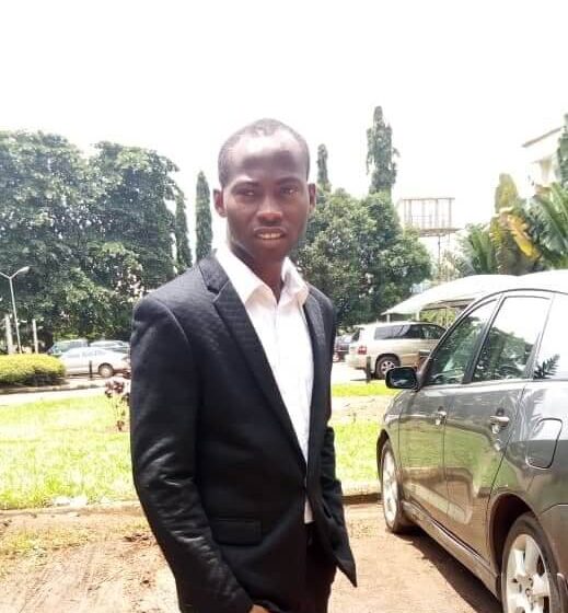  Not to be pitied: Meet Maxwell, visually impaired Nigerian who graduated with 4.64 CGPA