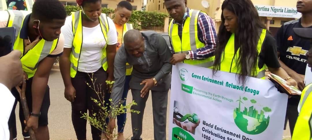  World Environment Day 2020: Group flags off campaign to plant 1000+trees in Enugu metropolis