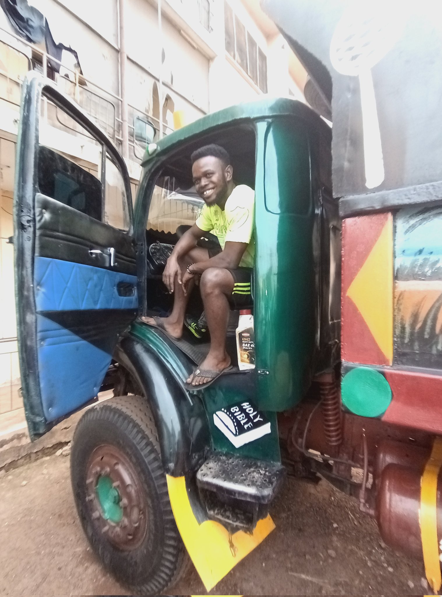  Meet Benjamin, Peter Obi’s fan who inspired viral #LabourChallenge — and drives truck as medical student