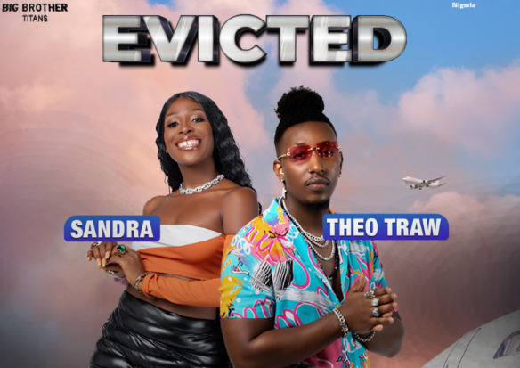  BBTitans: Sandra, Theo evicted after nine days on show