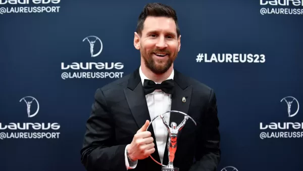  History Maker: Messi shines at 2023 Laureus World Sportsman award