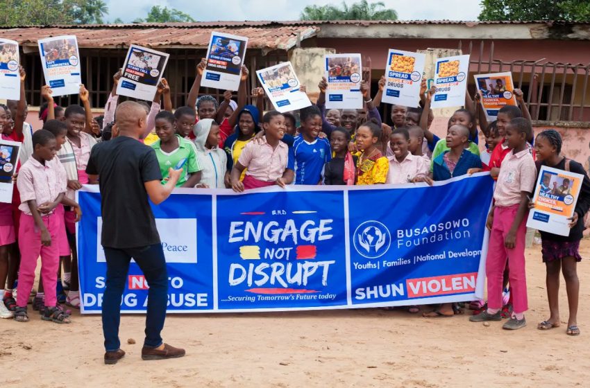  Busaosowo Foundation announces school tour to teach youths dangers of drug abuse