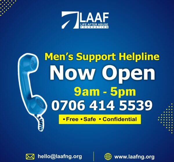  Life After Abuse Foundation launches men’s support helpline to mark International Men’s Day