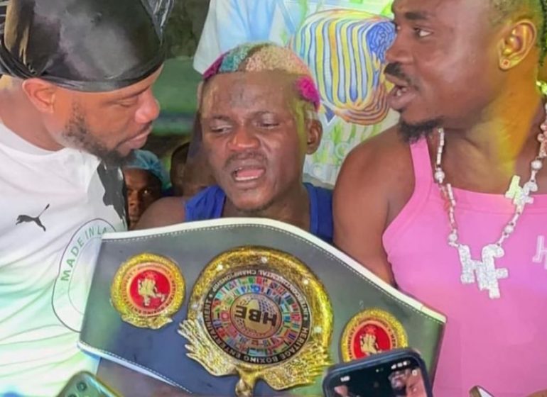  How Portable defeated Charles Okocha in celebrity boxing match 