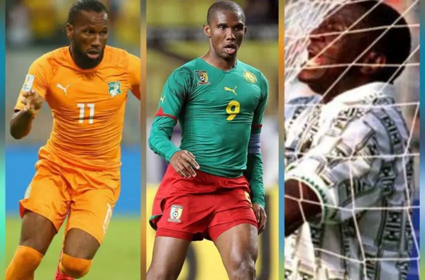  Drogba, Eto’o, Yekini… 10 AFCON top scorers of all time