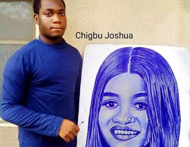  SPOTLIGHT: Chigbu Joshua, the Nigerian artist who gained fame after drawing TB Joshua