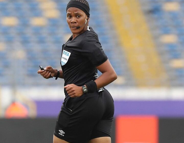  Meet Akhona, the female referee set to make history in AFCON