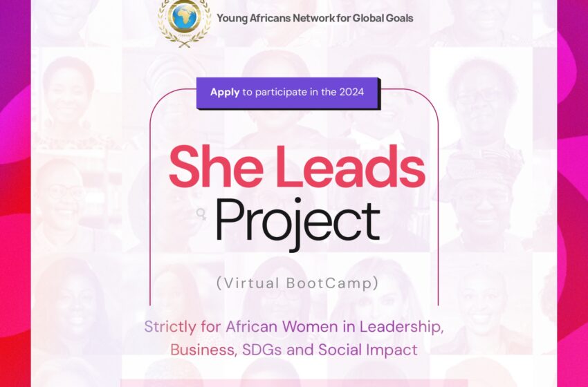  YANGG launches 9th edition of She Leads Project to ’empower Africa’s future’