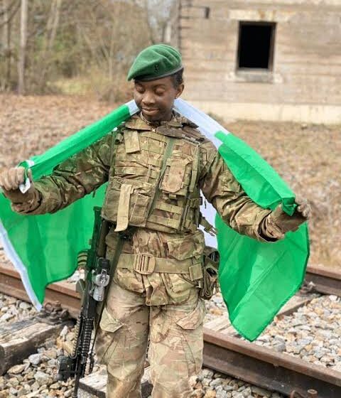  Owowoh Princess Oluchukwu: Meet UK first Nigerian female graduate from Royal Military Academy