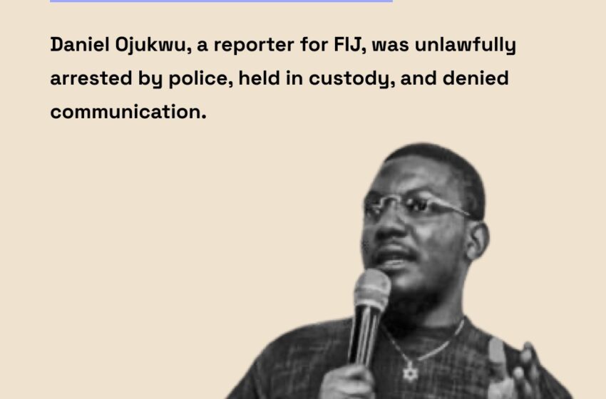  2023 GovSpend Media Fellows demand release of FIJ journalist Daniel Ojukwu
