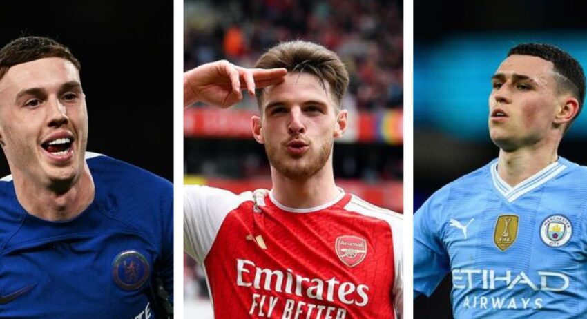  Foden, Rice, Palmer… Full list of EPL player of the season award nominees