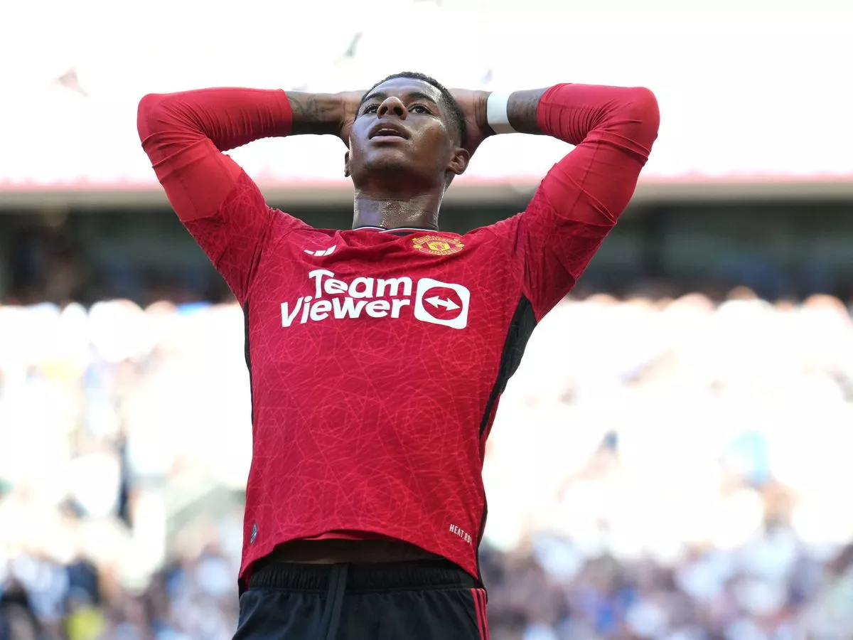 Manchester United Left-winger, Marcus Rashford. Photo Credit: The Mirror Online