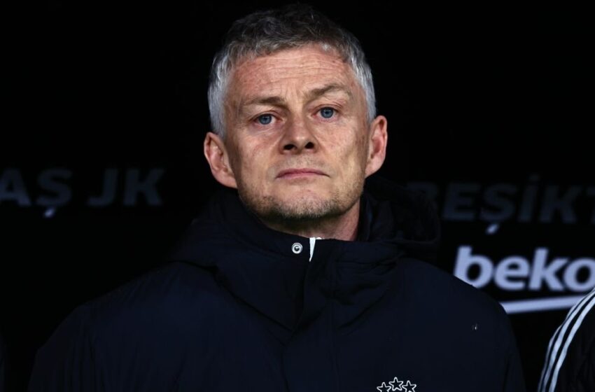 Besiktas manager, Ole Gunnar Solskjær. Besiktas news/X