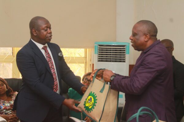 Dr. Obinna Ezeobi, media and publicity manager of the Nigerian Content Development Management Board (NCDMB), speaks in UNN.