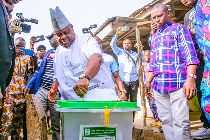 Ademola Adeleke, Osun state, PDP