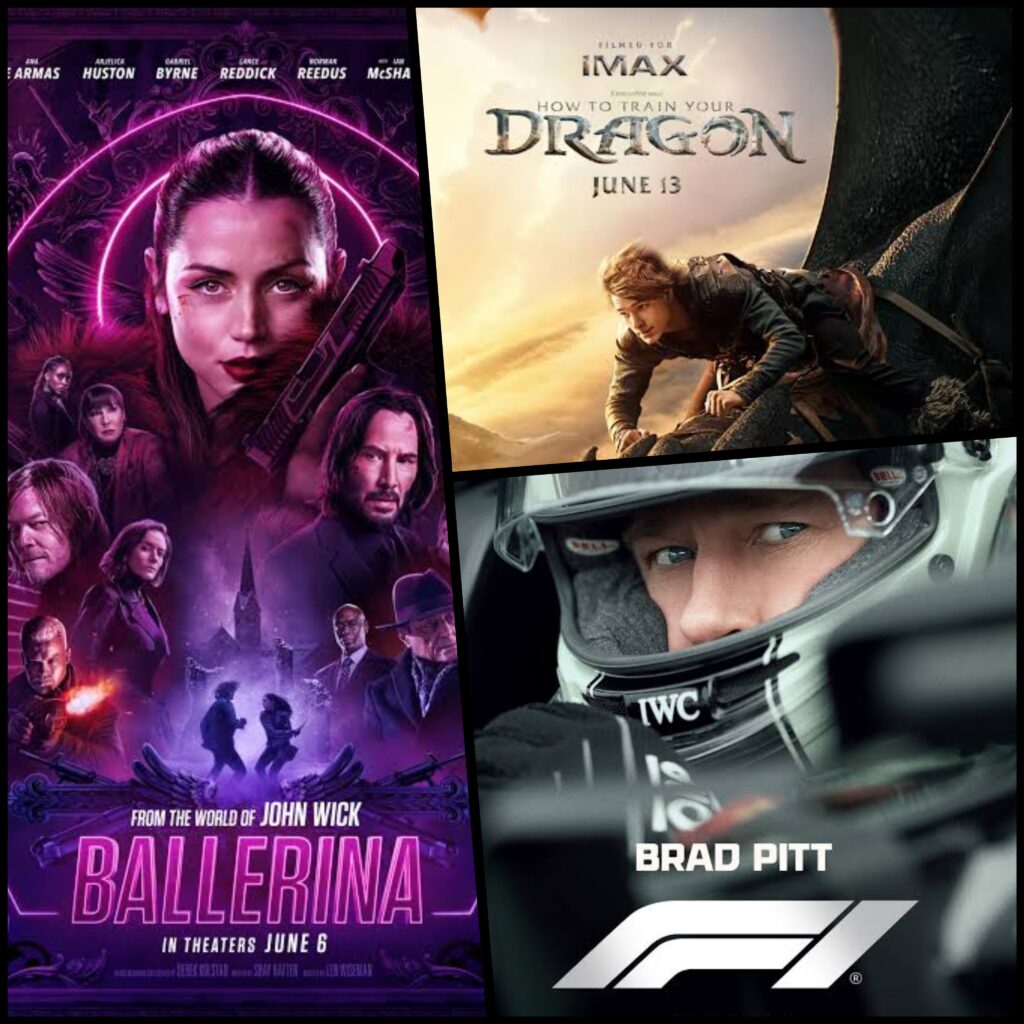 Upcoming movies in June 2025. Photo Credit- Author's collage