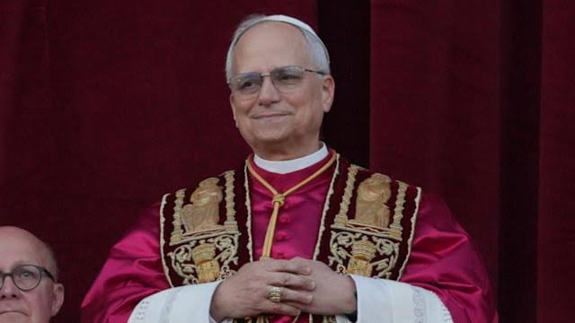 Newly elected Pope Leo XIV. Photo Credit- Yahoo News UK