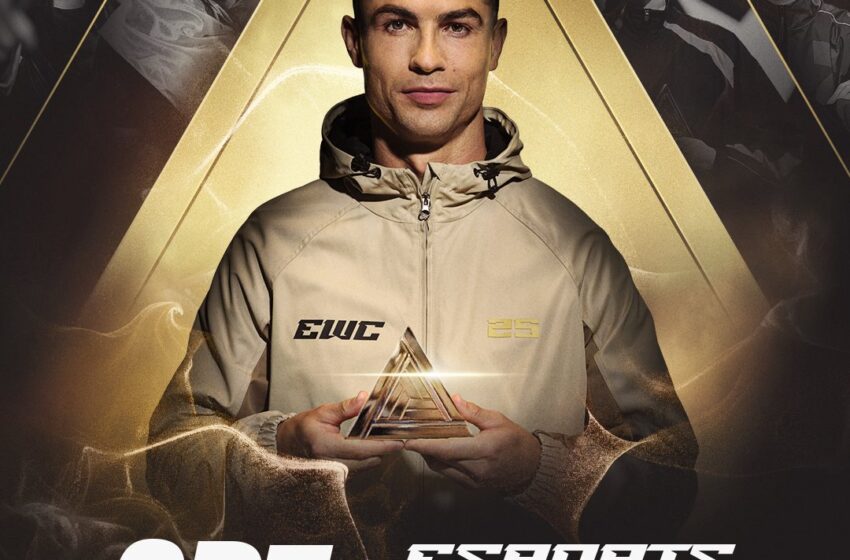  Cristiano Ronaldo becomes Esports WC 2025 global ambassador