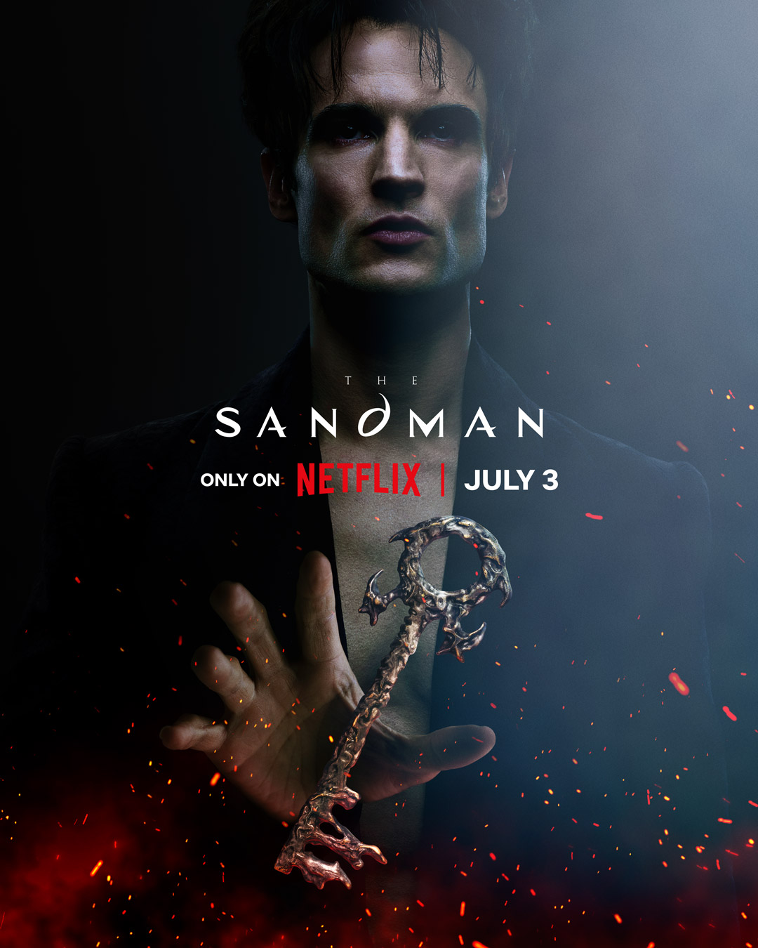 Theatrical release poster of Netflix's dark fantasy series, The Sandman. Photo Credit- Netflix Tudum/X