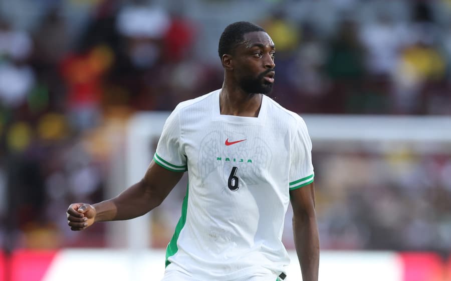 Nigeria's defender, Ajayi during friendly clash against Russia. Photo Credit- ESPN Africa