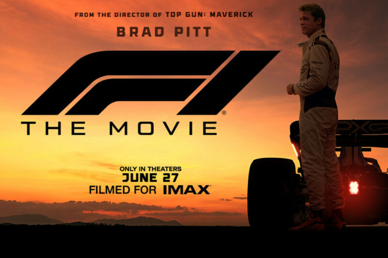 Theatrical release poster of F1 the movie. Photo Credit- Inside Magazine
