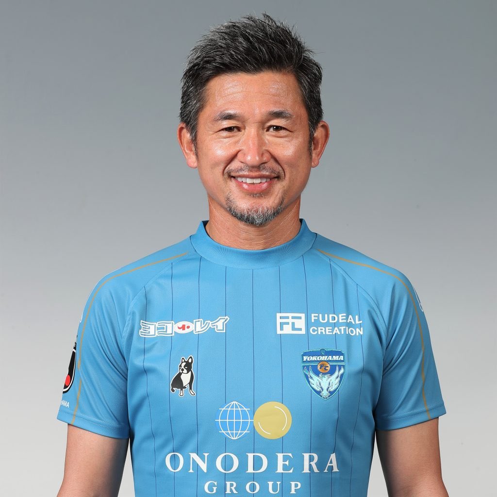 Oldest and active footballer, Kazuyoshi Miura. Photo Credit-