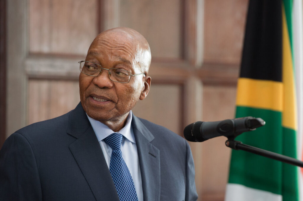 Former SA President, Jacob Zuma