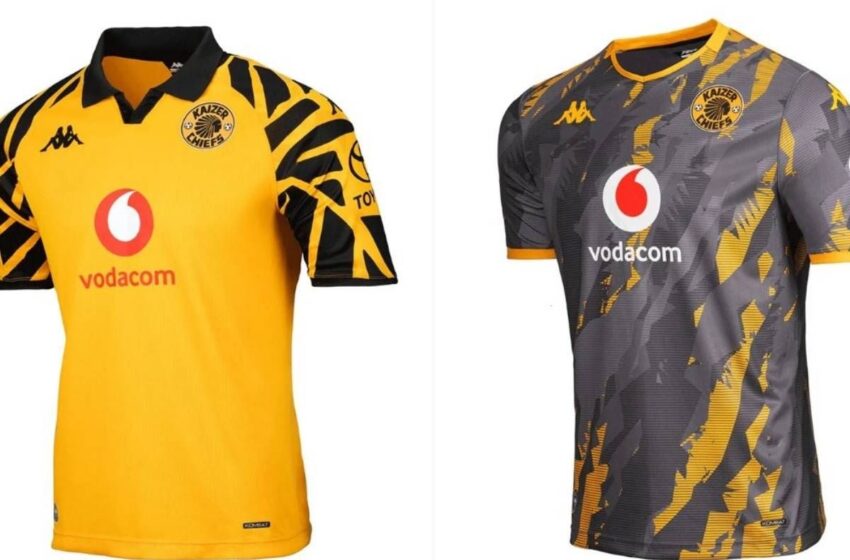 Kaizer Chiefs new 2025/26 jerseys
