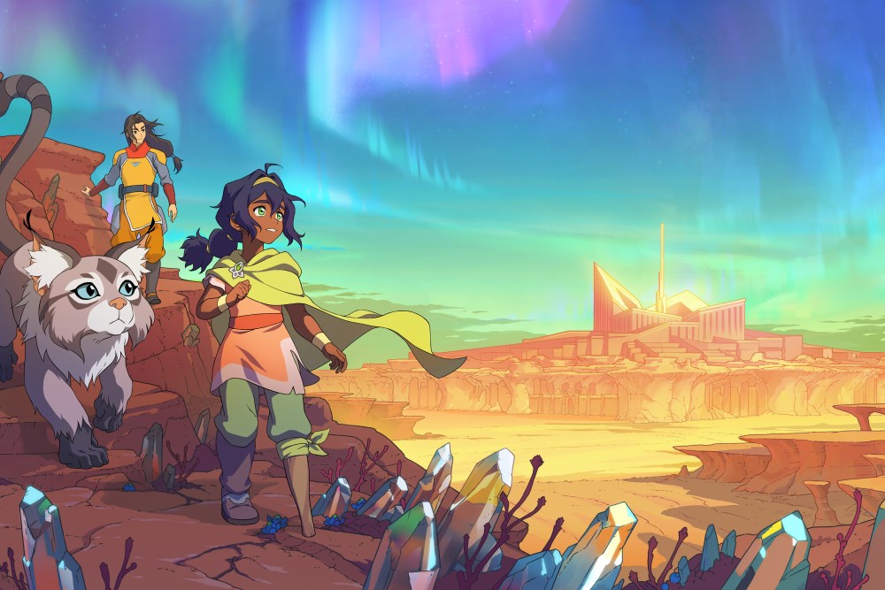 Avatar: Seven Havens photo outlook, released at the San Diego Comic Con. Photo Credit- Nickelodeon/ Variety