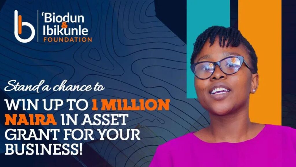 Biodun and Ibikunle Foundation grant