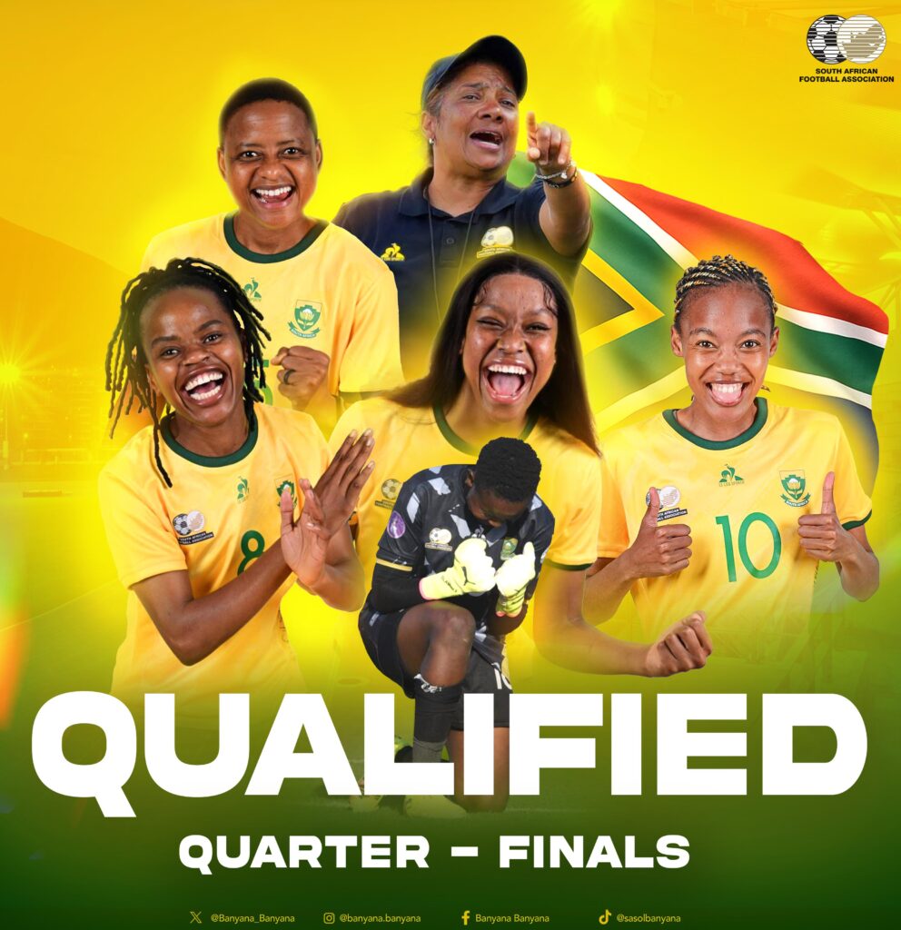 South Africa’s Refiloe Jane prepares to spark Banyana Banyana as they face Senegal in WAFCON quarter-final drama.