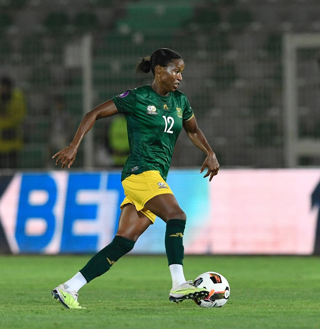Jermaine Seoposenwe waves goodbye after final Banyana Banyana appearance at WAFCON 2025