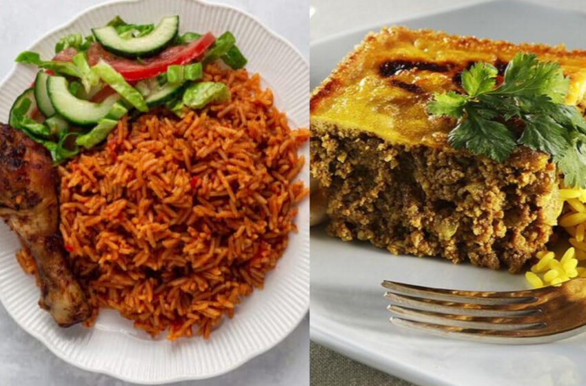 Jollof vs Bobotie
