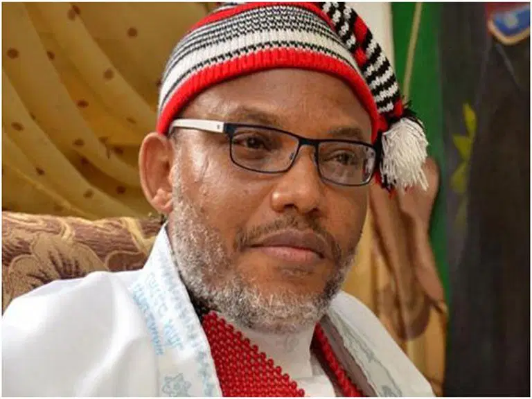 IPOB's secessionist leader. Mazi Nnamdi Kanu. Photo Credit- Vanguard
