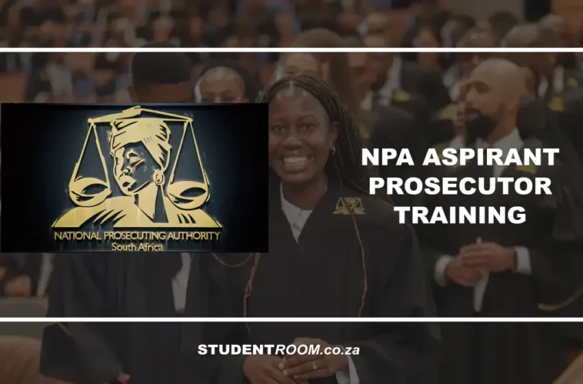 NPA Aspirant Prosecutor Training