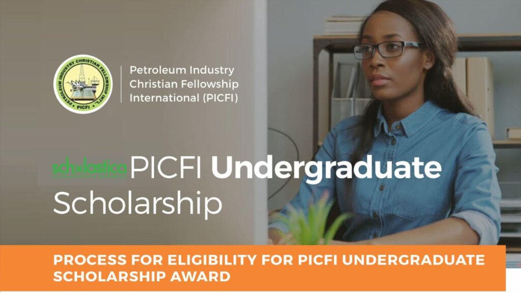 PICFI Scholarship 2025 opens for Nigerian undergraduates