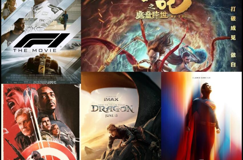 Highest grossing movies of 2025. Photo Credit- Author's collage