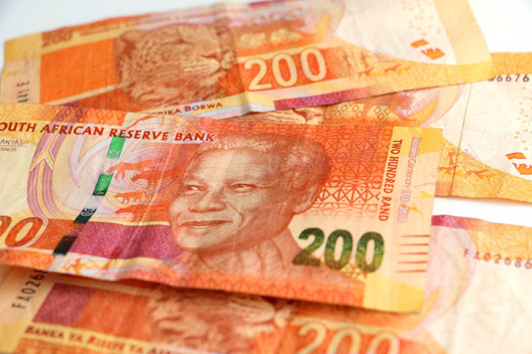 R200 bank notes
