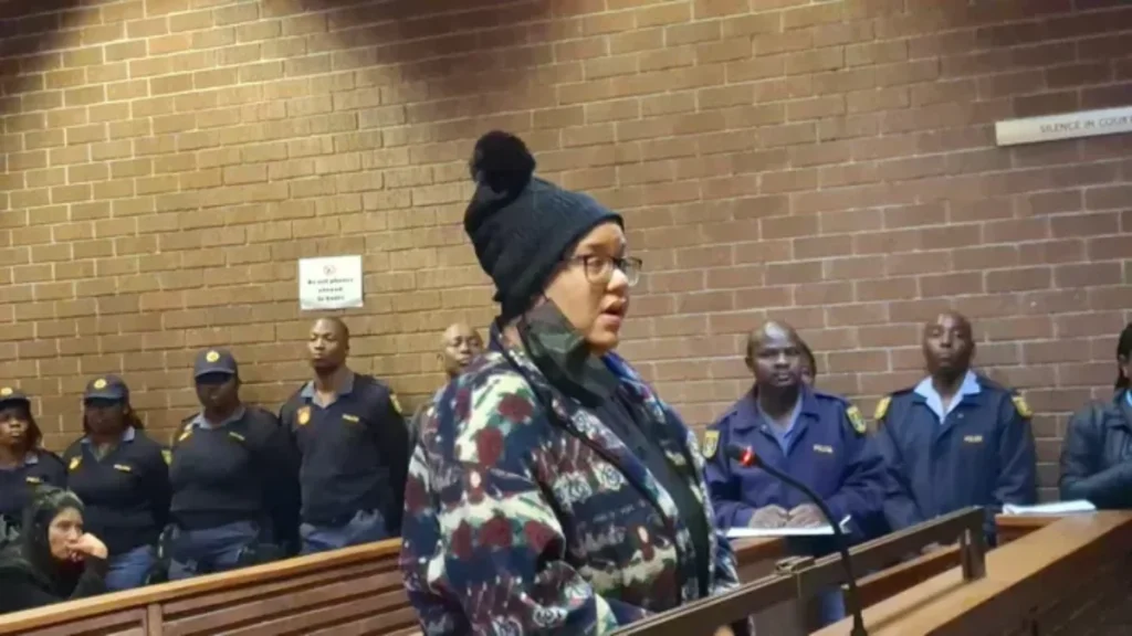 Tiffany Meek in court