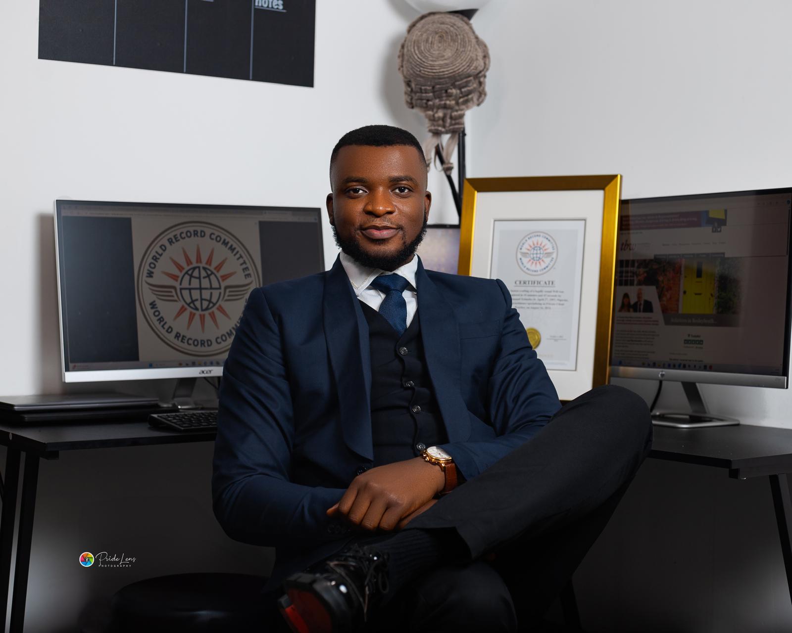 Nigerian lawyer Michael Nnamdi Ezimoha breaks will-writing world record