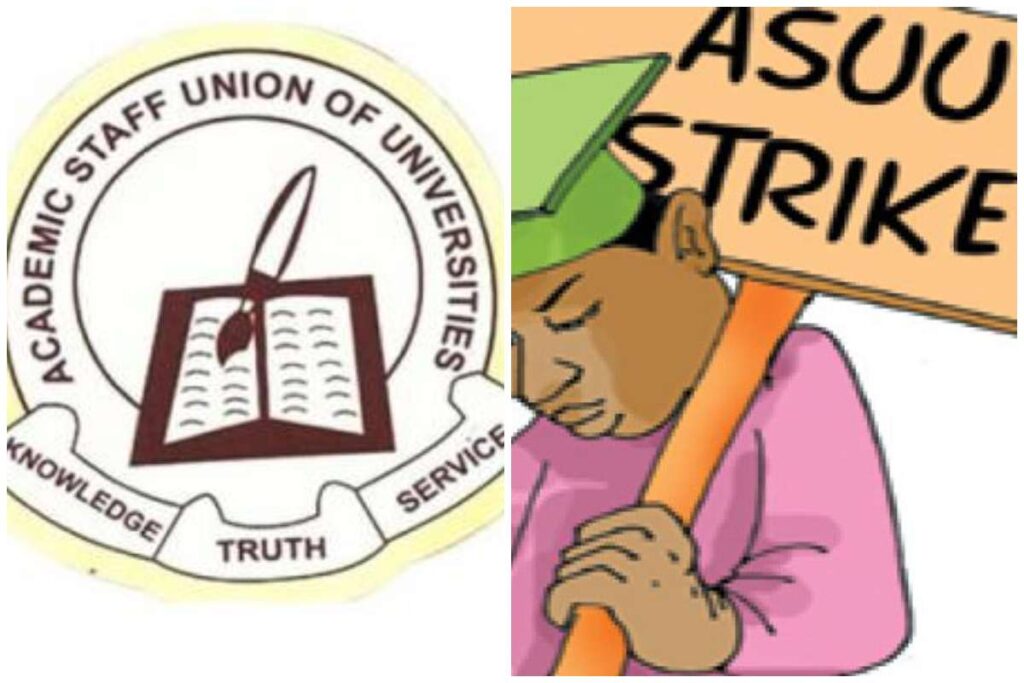 ASUU President Dr. Chris Piwuna warns of looming nationwide strike over unpaid salaries