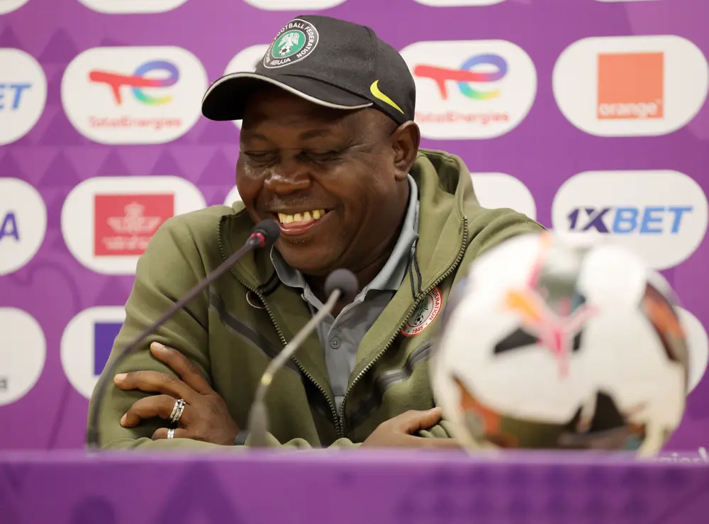 Nigeria's Super Falcons interim coach, Justin Madugu. Photo Credit- CAF online