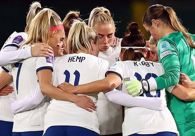 England's National Women team, The Lionesses. Photo Credit- Sur in England