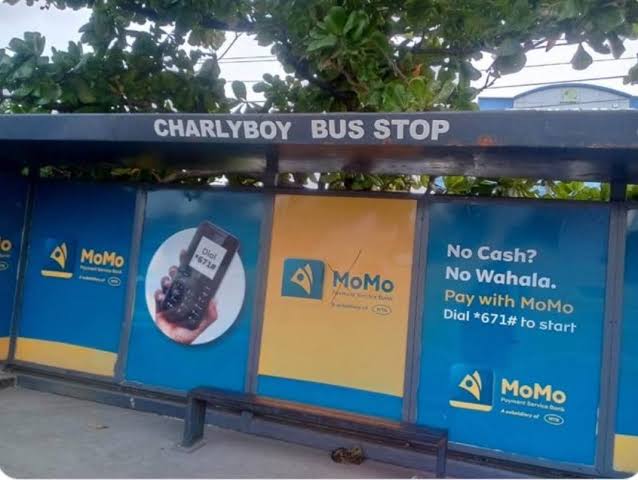 Charly Boy bus stop in Bariga LGA, Lagos state. Photo Credit- Premium Times
