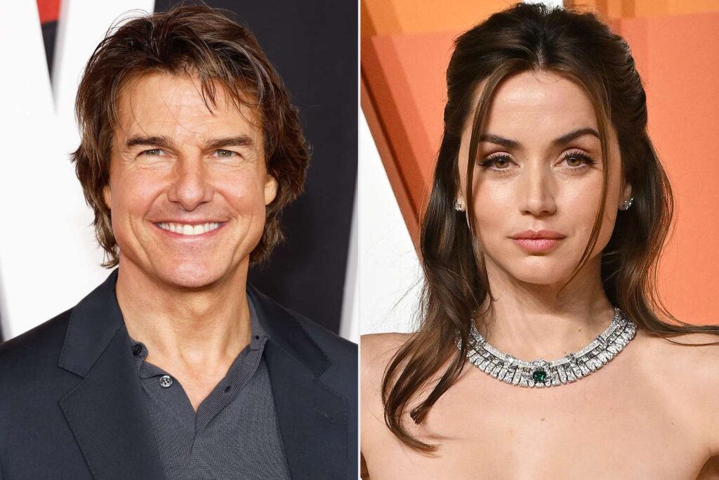 Tom Cruise and Ana de Armas
