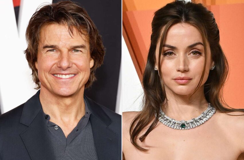 Tom Cruise and Ana de Armas