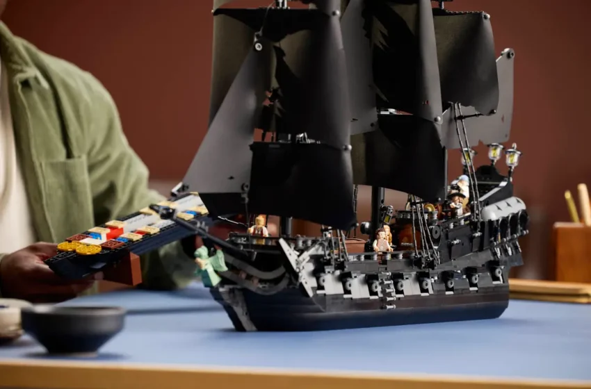 Lego Icons Captain Jack Sparrow’s pirate ship set sets sail this September