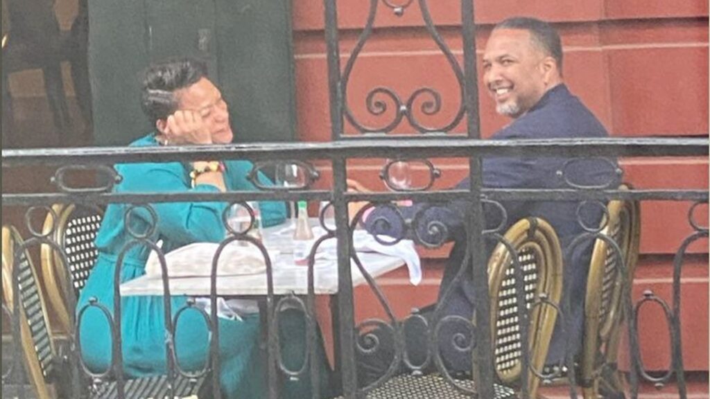 Jeffrey Vappie with New Orleans Mayor LaToya Cantrell before the federal indictment