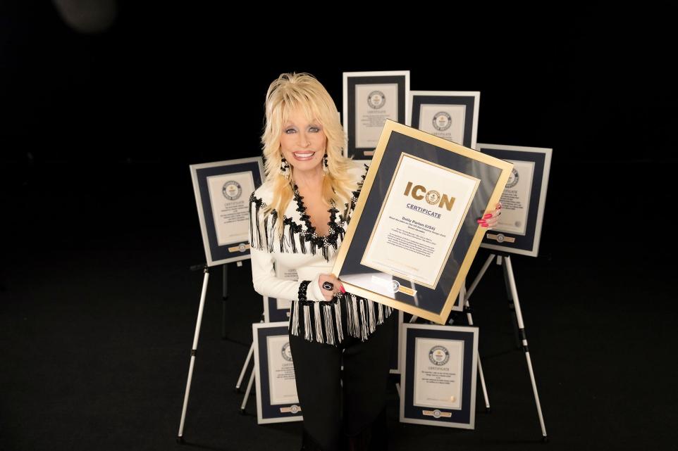 Dolly Parton Honoured as Guinness World Records Icon with 11 Record Titles
